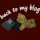 Back to my blog